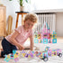 3 4 5 6+ 100Pcs Set Set) TOKBLOK Magnetic Tiles Toys for Year Old Girls Boys Macaron Magnet Building Blocks for Toddler