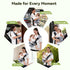 25-60lbs, Baby Carrier Newborn to Toddler - Adjustable Sling Carrier for Comfortable Hands-Free Carrying (Grey)