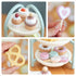 Playset Set 3 4 5 6 UMU Wooden Dessert Pretend Play Kitchen Toy with Stand, Cupcakes, Donuts, Macarons, Candy & More