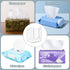 Piriuuo Wipes Dispenser, Wall-Mounted Wipes Holder for Bathroom Clear Wipe Dispenser Flushable Wipe Holder for Bathroom