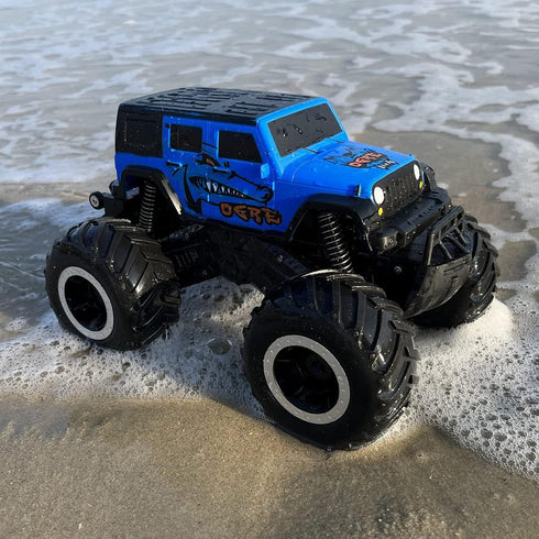Threeking 1:16 SUV Toys RC Car Truck, Waterproof Remote Control Cars Suitable for All Terrain 4WD Off-Road Gifts for
