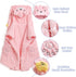 1-8,Soft Toddler Poncho Towel Age Absorbent Baby Hooded Poncho Towels,Toddler Poncho Towels for Baby