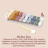8 1+ SPEEDY MONKEY Colorful Xylophone Tuned Metal Keys with Wooden Mallet, Safe Musical Toy for Toddlers Years