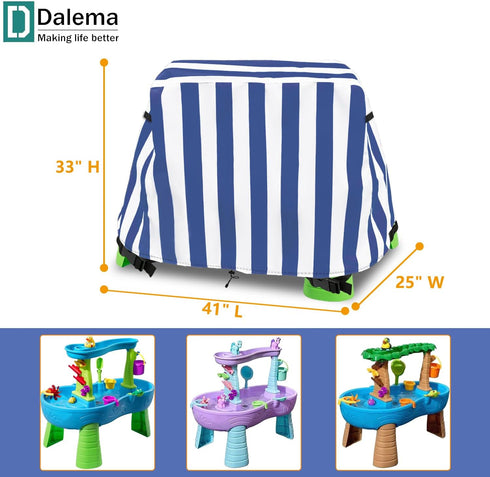 600D Step2 Kids Water Table Cover,Outdoor Heavy Waterproof Anti-UV Dustproof Kids Water Play Table Cover,Compatible