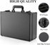 Toploaders Storage Box Holds 600+ 35PT 3"x4" Standard Toploaders, Aluminum Alloy Case for 2000+ Trading Cards (Black)