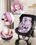 2-in-1 Infant Car Seat Insert for NewbornPreemie Newborn Infant Insert, Newborn Car Seat Insert Head Body Support