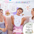 35 15 9 10 Roowest Pcs Baby Shower Bibs Games Design Wooden Baby Shower Party Game Sign DIY Bodysuit Sign White Blank