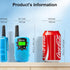 SANJOIN 3-12 3 4 3 4 5 6 7 8 9 Walkie Talkies for Kids Games Outdoor Toys for Year Old Boys Girls, Miles Range Walkie