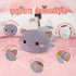 FUYU Cat Stuffed Animals, Soft Cat Plush Pillow Kawaii Kitten Toy Gifts for Kids Room Decor