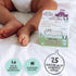 25 Count, Jack N' Jill Baby Gum & Tooth Wipes - Natural & Safe, Contains only Water & Xylitol, Soft Sterilized Cotton
