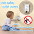 Smart Home Switch Cover, Baby Proof Light Outlet Covers, Child Safety Switch Plate Guard, Fits All Outlet