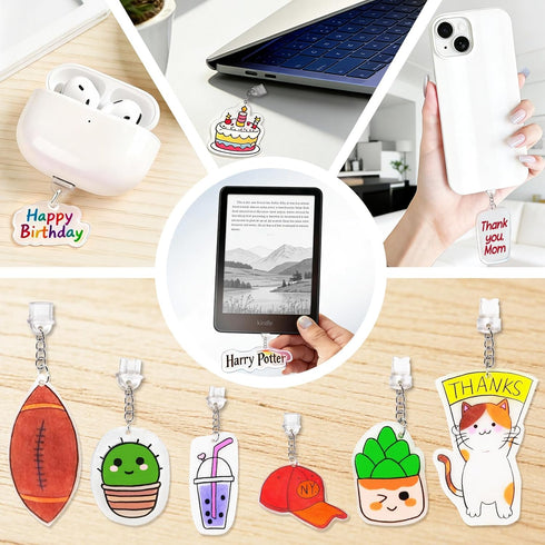 MOIKKA-GC 16 (7.9x5.7 Inch) Pcs Clear Shrink Plastic Sheets Shrinky Art Paper for DIY Crafts, Keychains, Phone & Kindle