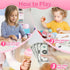 3-5, Sets 3 4 5 Wooden Ice Cream Toys for Toddlers Kids Wooden Toys Play Kitchen Accessories, Play Food for Kids