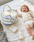 Babygreat Baby Diaper Caddy Organizer - Portable Cotton Rope Diaper Caddy Basket for Nursery, Gift for Baby Shower