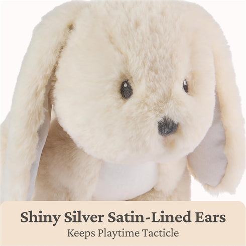10 GUND Baby Clover Bunny Plush, Bunny Stuffed Animal for Babies and Toddlers, Cream