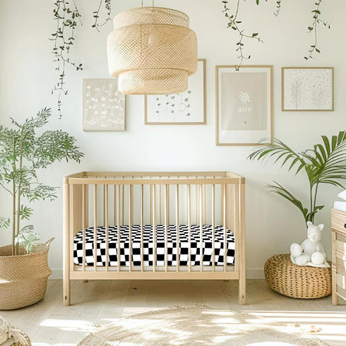 DILIMI Fitted Crib Sheets for Baby Boys and Girls, Ultra-Soft Breathable Baby Crib Sheet Fits Standard Crib and Toddler