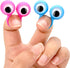 JOVITEC 48 Pcs Eye Finger Puppets Toys Set - Googly Wiggly Eyeball Rings for Kids, 5 Colors