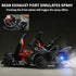 RZAPE 1/24 3-12Black Spray Project EVO Toy Cars Diecast Cars Metal Car Carros De Coleccion,Model Car Kits for Adults