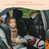 Blublu Park Inflatable Car Seat Foot Rest for Kids, Portable Car Foot Rest with Adjustable Straps, Carseat Accessories