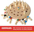 Wooden Memory Match Stick Chess Game - Color Memory Chess, Funny Block Board Game, Educational Toy for Boys and Girls