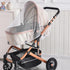 BQSAZHYJ yecwz002 Mosquito Net for Stroller,Baby Pram Net Portable Star Print Stroller Netting Cover Perfect Bug Net