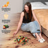 LEOGOR Wooden Puzzles for Adults - Fruit Cottage Creation - 350 Piece Large Jigsaw with Birds, Flowers