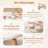 Promise Baby Musical Instruments, Wooden Percussion Instruments for Kids, Montessori Educational Toddler Toys