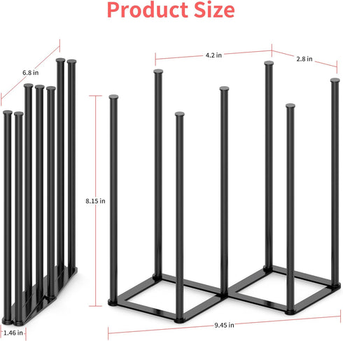 Senvix Collapsible Bottle Drying Rack, Baby Bottle Drying Rack, Foldable Cup Draining Holder, Retractable Reusable