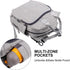 LIFKOME Backpack Outdoor Diaper Bag for Moms Portable Nappy Bag Stylish Design Great Organizer for Essentials