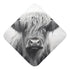 WELLDAY 30x30 Inch Highland Cow Baby Towel Ultra Soft Hooded Towels for Babies - Ultra Absorbent Cotton Bath Towels