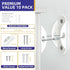 4our Kiddies 10 Pack Furniture Anchors for Baby Proofing, Anti Tip Wall Anchors for Child Safety
