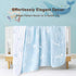 43 43 Inch BOPRIO Muslin Baby Blanket Ultra Soft and Lightweight Versatile Swaddle and Bed Blanket for Baby Toddler