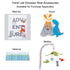 3-Piece Set, Tummy Trend Lab Dinosaur Roar Breathable Crib Bedding Can Be Used As A Blanket Or A Playmat for Time