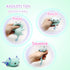 ZTATU (1PCS) Axolotl Squishy Toys Stress Balls for Adults Salamander Squishy Dough Ball, Sensory Toys Fidget Balls