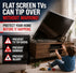 1 Pack QuakeHOLD! Universal Flat Screen TV Safety Straps, Nylon Anti-Tip Adhesive Straps, Earthquake Protection