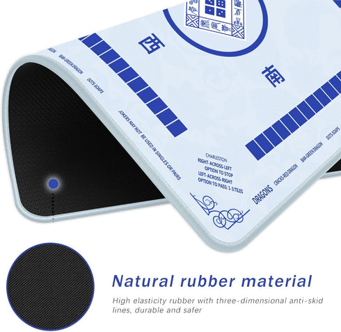 2F22E 32.4 32.4 Inch Mahjong Mat, Noise Reduction Non-Slip Mahjong Mat for Table, * Mahjong Table Mat for Poker, Board