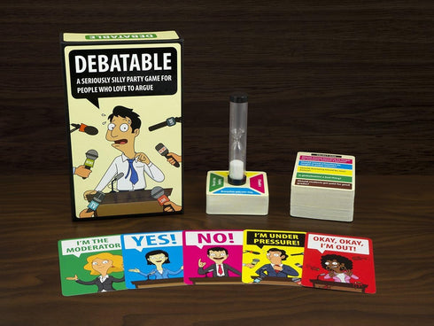 Mindmade Debatable - Fun Argumentative Party Card Game