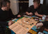Wooden Board Game - Fun Baseball Marble Game for Family Game Night