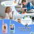 YUSSBCU 2 Pack 3-5 Kids Video Walkie Talkies, Long Range Walkie-Talkie for Kids, Rechargeable Video Call Toys