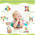 COUOMOXA Magnetic Building Sticks Blocks Kids Toys, STEM Educational Construction Toys for 3-8 Year Olds, Gifts for Kids