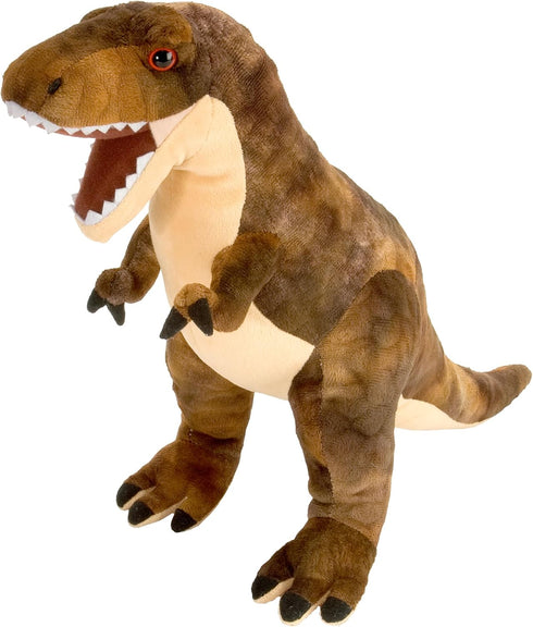 Wild Republic T-Rex Plush, Dinosaur Stuffed Animal, Plush Toy, Gifts for Kids, Dinosauria 15"
