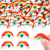 60 Pieces Rainbow Erasers, Cute Classroom Erasers for Kids, St. Patrick's Day Erasers for Office School