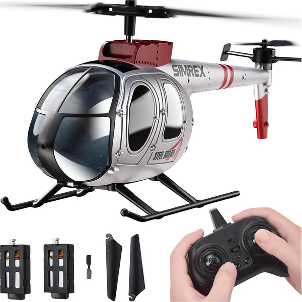 SIMREX RC Helicopter,Remote Control Helicopter Toy for Kids & Beginners, Altitude Hold,