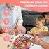 Wooden Puzzle - Garden Symphony Jigsaw Puzzles 260 Pieces, Unique Shape Wooden Puzzles for Adults and Kids
