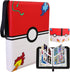 Deluxe Trading Card Binder, Premium 4-Pocket Album with 400 Side Loading Pockets, Ideal for Card Enthusiasts