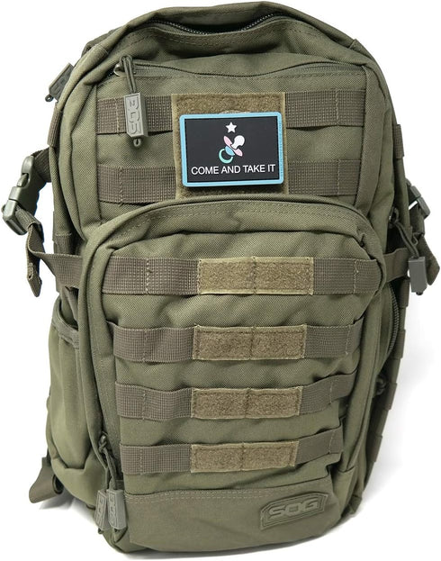 Funny Tactical Patch - Come and Take It Pacifier Diaper Bag Accessory