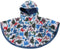 Snuggle Stuffs Baby Boys Car Seat Poncho - Blue Dinosaurs