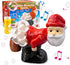 Generic Santa Bubble Blower for Christmas, Musical Santa Bubble Blower Machine with Flashing