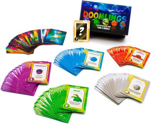 Doomlings 2-6 - A Delightful Card Game for The End of The World - Best New Strategy Card Game for Adults, Kids, & Teens