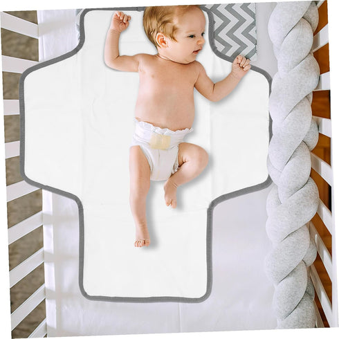 SUPVOX Portable Diaper Changing Pad Cover Foldable Newborn Changing Pad Sheet for Travel Reusable Multifunctional